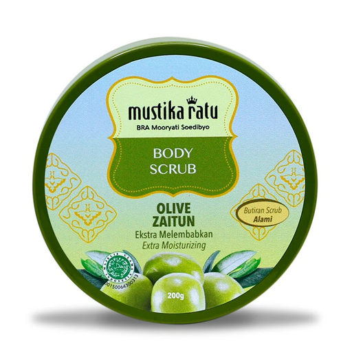 Mustika Ratu橄欖身體磨砂膏