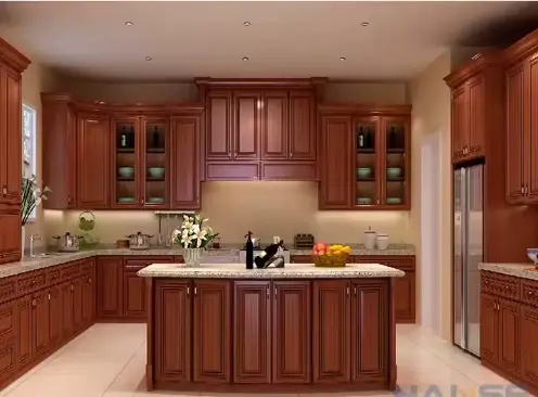 傳統木制櫥櫃套裝