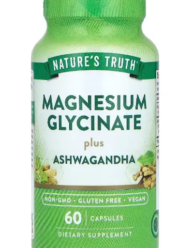 Ashwagandha + Magnesium Capsules/ bottle