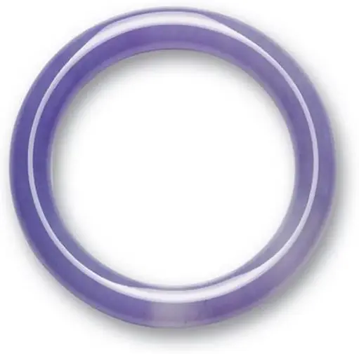 薰衣草玉手鐲——寬橢圓形