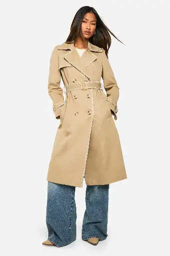 Tailored Trench Coat 