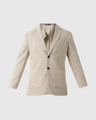 Structured Blazer in Beige