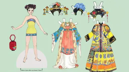 Paper Clothing Sets/per set