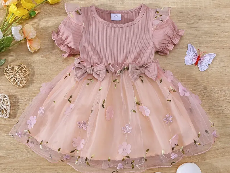 Girls’ Tulle Princess Dress 
