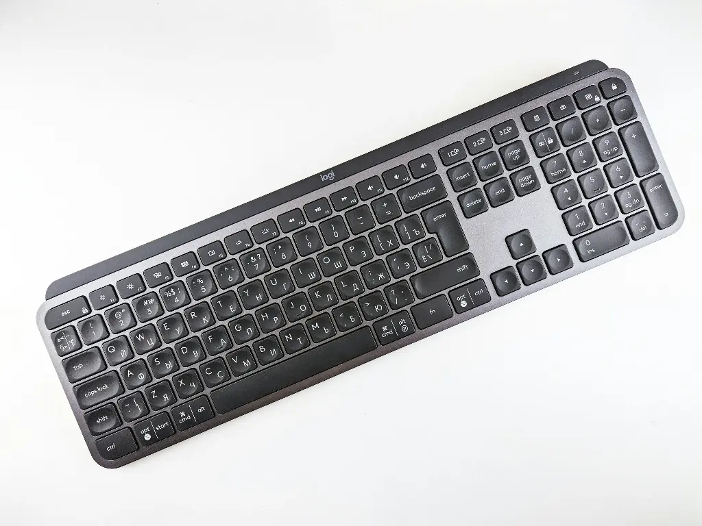 Wireless Full-Size Keyboard with Number Pad