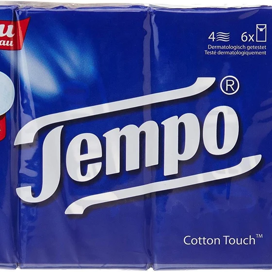 得寶口袋裝紙巾（6 包裝）