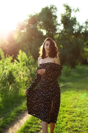 Floral Midi Dress