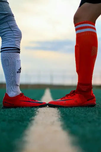 Slip-In Shin Guards with Ankle Protection