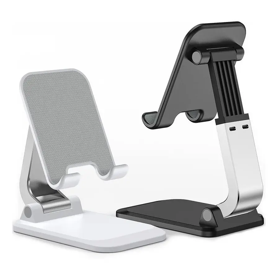 Adjustable Desktop Phone Stand – Foldable and Portable
