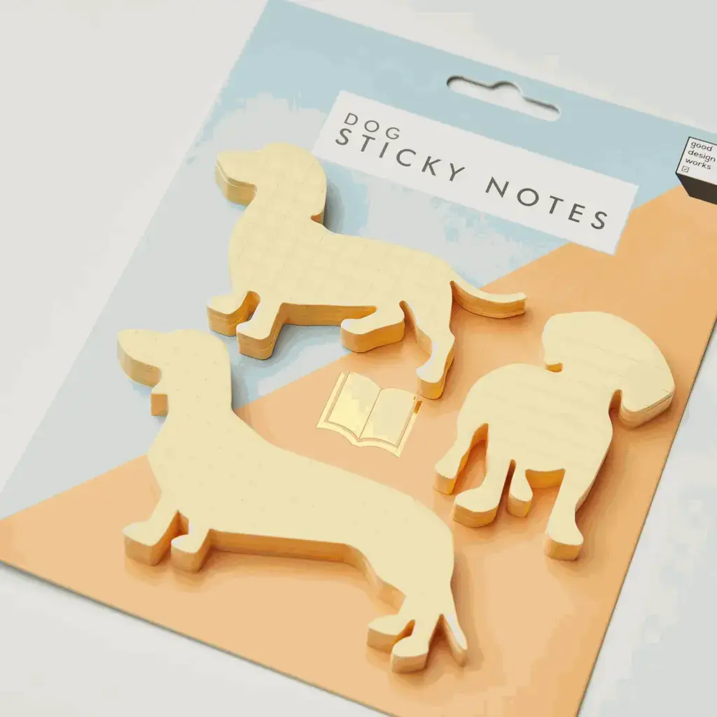 Animal-Shaped Sticky Notes
