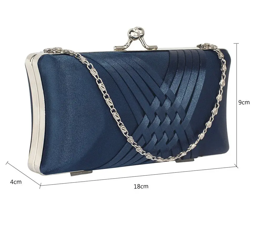 緞面晚間手拿包