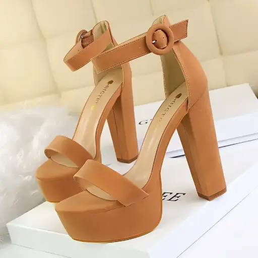 High Heel Platform Sandals
